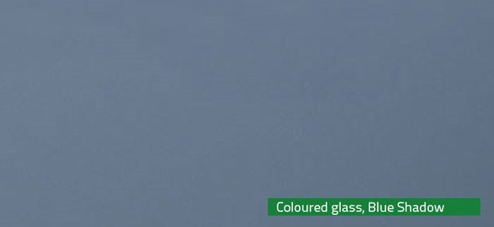 Coloured glass Blue Shadow