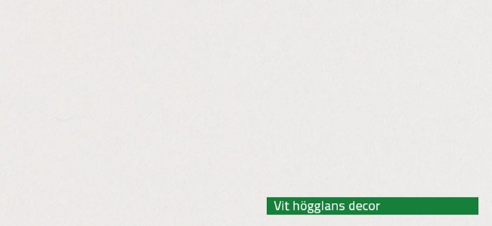 Vit-högglans-decor